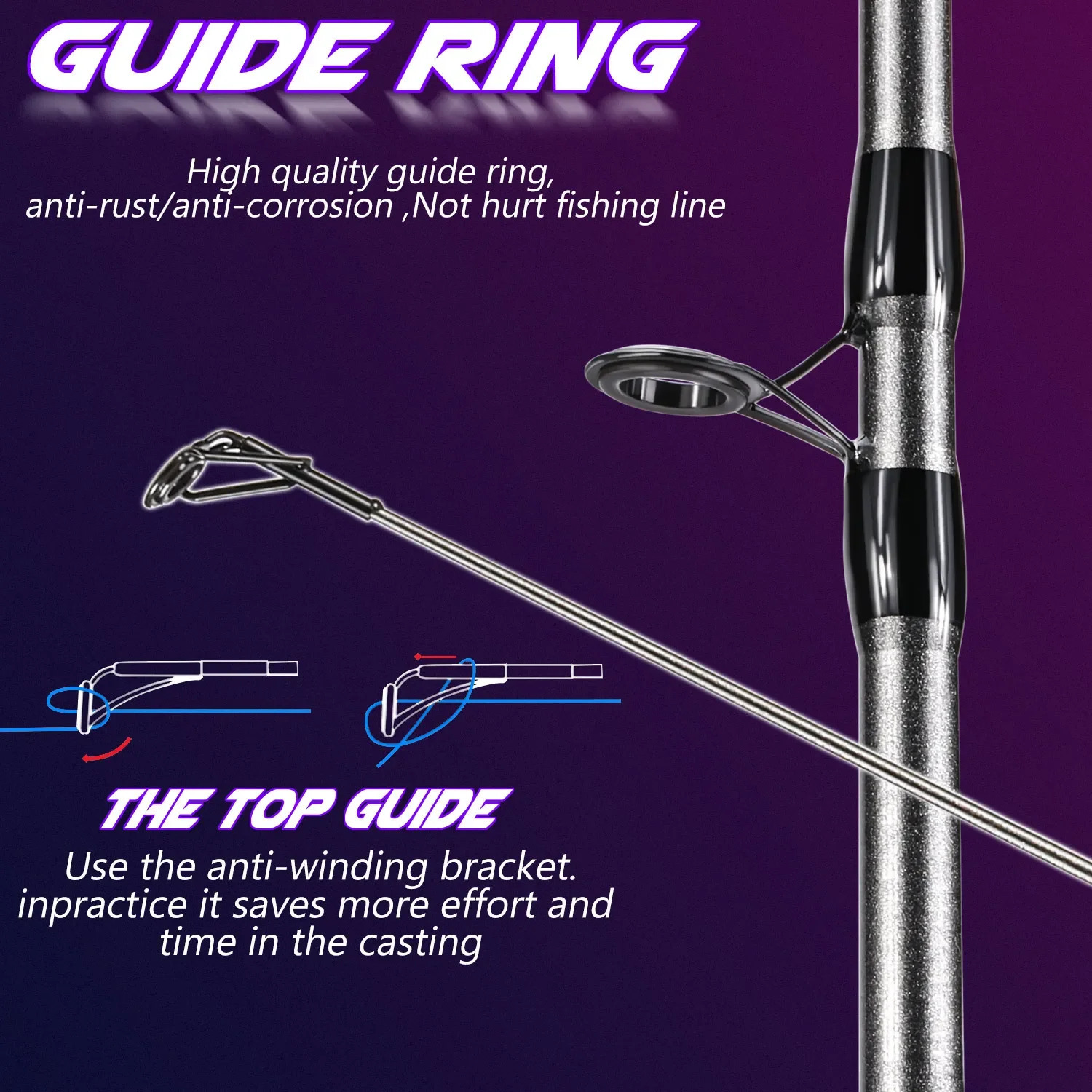 Sougayilang Fishing Rod Combo 17m Carbon Fiber Casting and Baitcasting Reel with Free Pe Line As Gift Max Drag 8kg for Bass 241115
