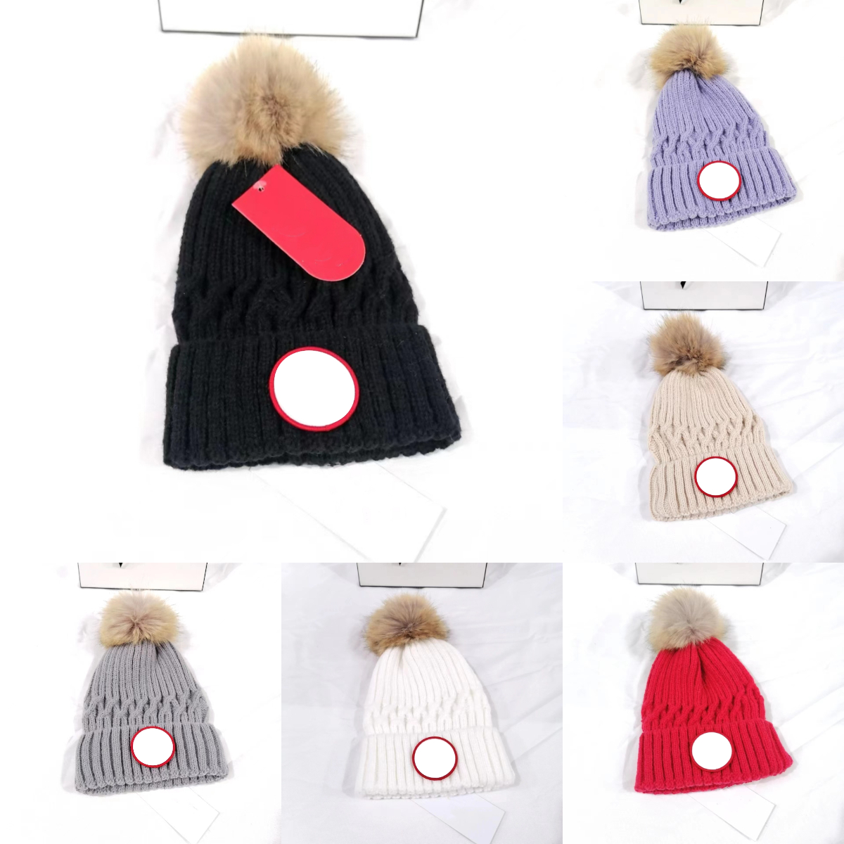 Designer Beanie Pom Pom Beanie Fashion Bobble Hat Men And Women Unisex Luxury Brand Winter Kniited Hat Warm Wool Hats Wholesales MOQ = 10