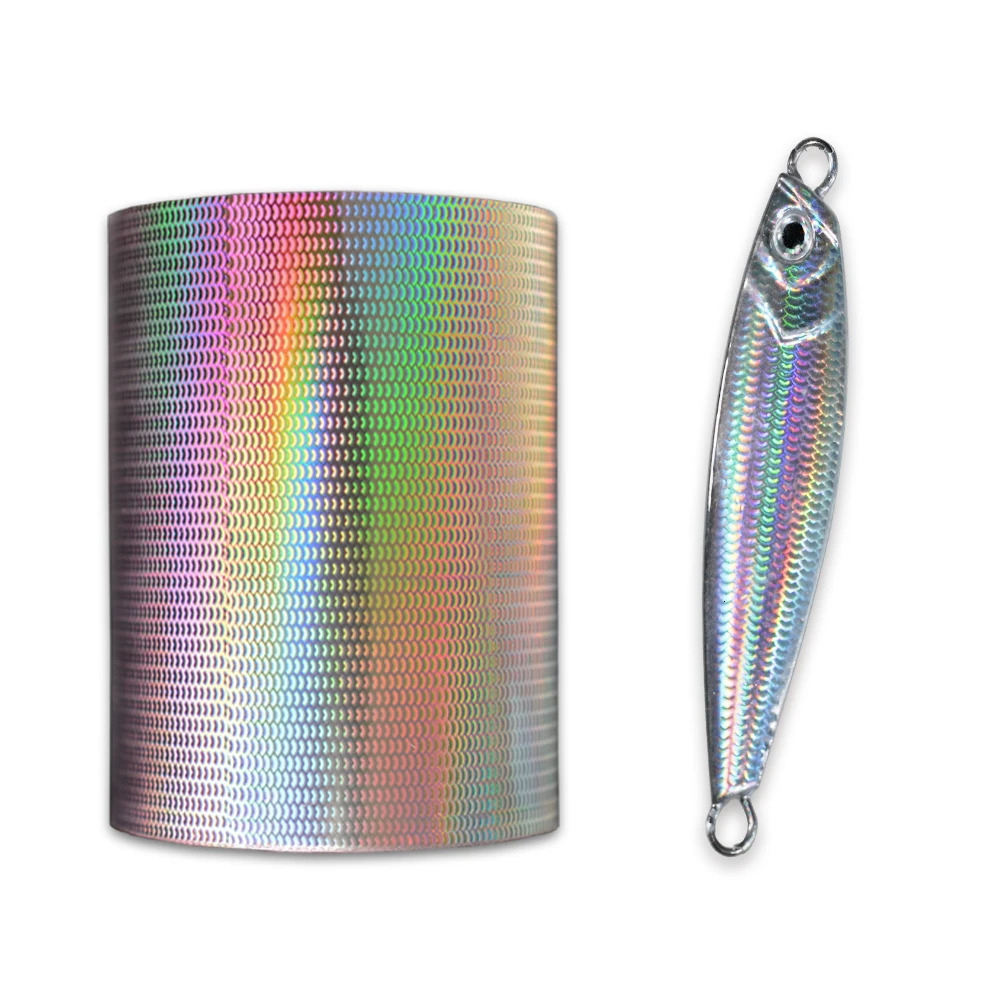 Colorful Stamping Foil For Fishing Lure Jigs Baits Spoon Paper 8cm3.14 Inches Wide 241116