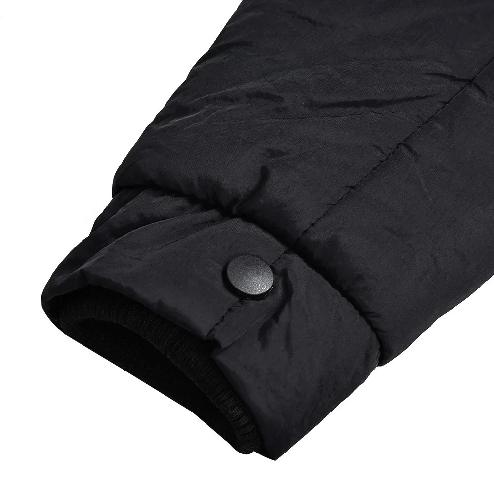 Customizable UZZDSS Midlength plain parka Winter Women Warm Parkas Hooded Thick Plush Coats 241115