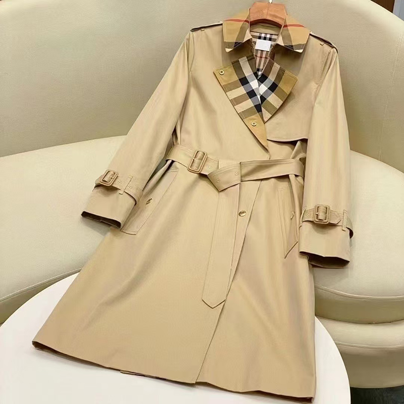 Luxury Fashion Jacket Striped Ladies Dress Jacket Classic Fashion Ladies Premium Jacket Long Sleeve High Quality Women's Jacket Trench Coat Asia Size S-xxl