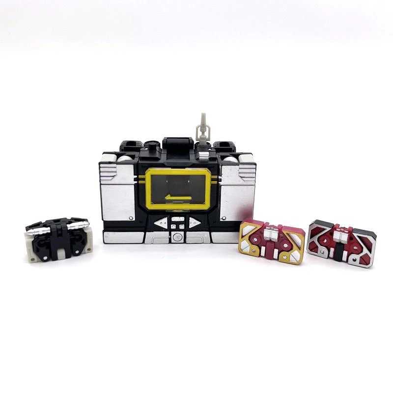 PT-04 Black Soundwave PT04 PT04B Conversion Tape G1 Mini Pocket War KO DX9 Action Picture Robot Toy Childrens Gift X241115