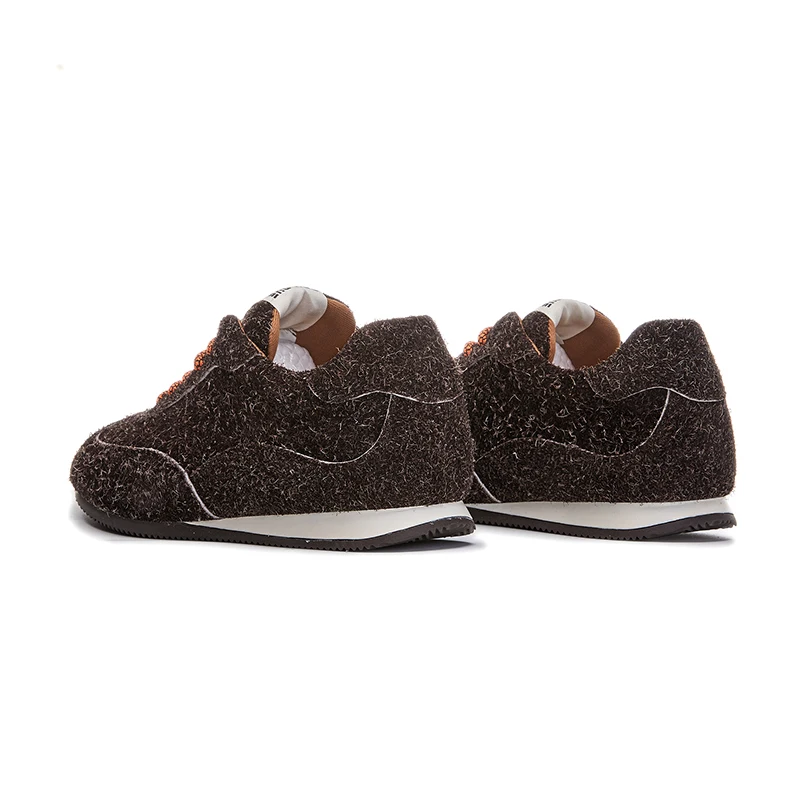 Snowflake Leather Women's German Training Shoes Non-slip Fashion Women's Sneakers Shoes Flat Bottom Casual Female Shoes