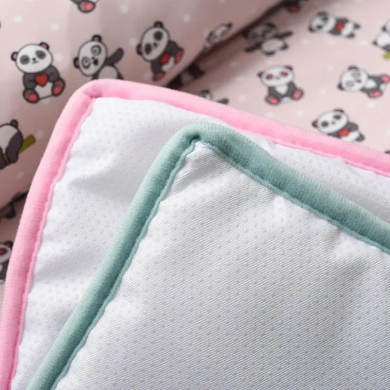 Coog Pad for Dog Icy Cool Sleeping Mattress with Pillow Pet Blanket Mat Self hine Washable 240416