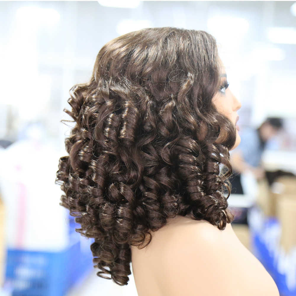 MayQueen HD Lace Full Virgin Vietnamese Human Hair Wigs body Wave Curly Transparent Lace Front Human Hair Wigs for Black Women