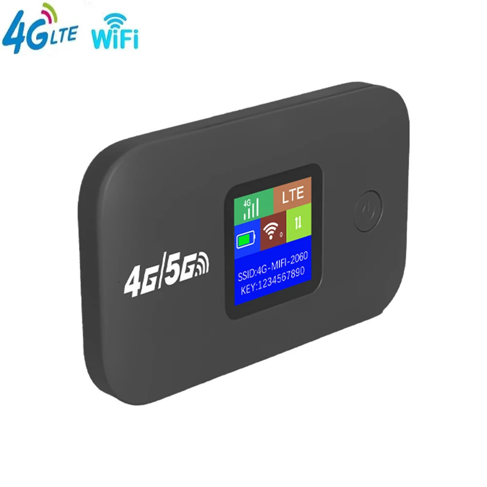 4G/5G portable wireless modem 150Mbps 4G LTE WIFI router 3000mAh pocket MIFI modem SIM card slot mobile WiFi spot 241115 - view 4