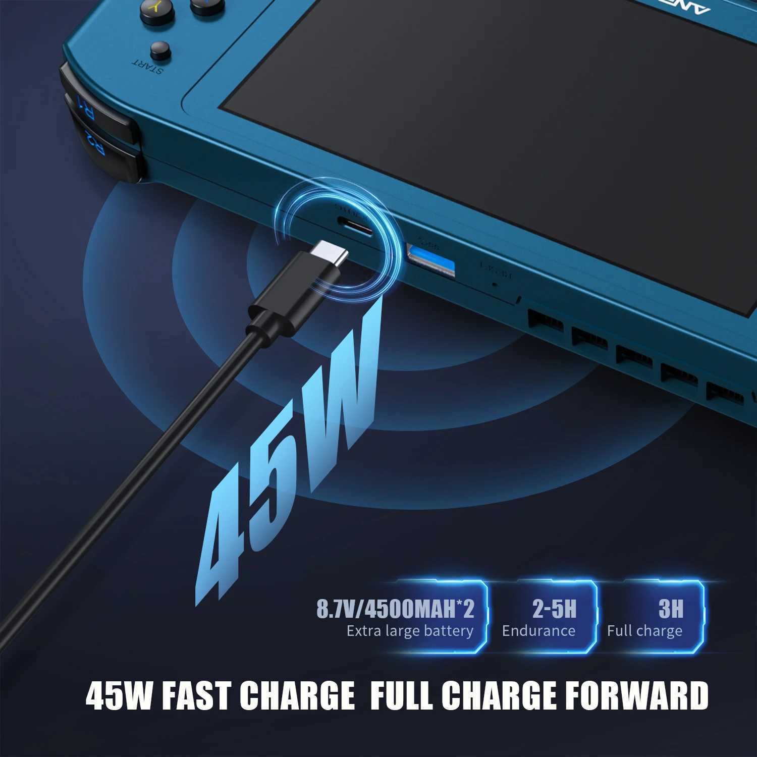 Portable Game Players ANBERNIC Win Handheld Game Console GB Mhz Portable PC Pocket Mini Laptop E E With Win Steam OS System Q