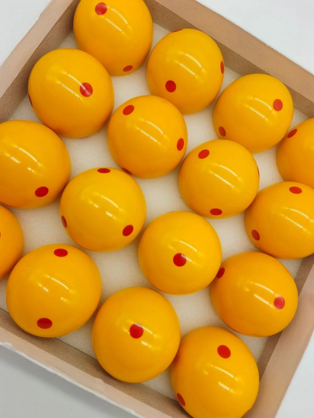 Aramith Blue Eye Black Kingkong Boutique 6 Dots Triangle Yellow Cue Ball Replacement 214 2116 241115