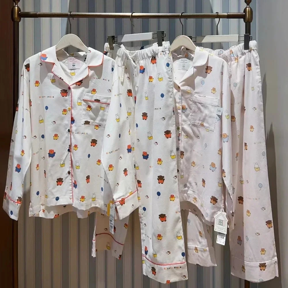 Womens pajamas womens clothing cotton and polyester 241115