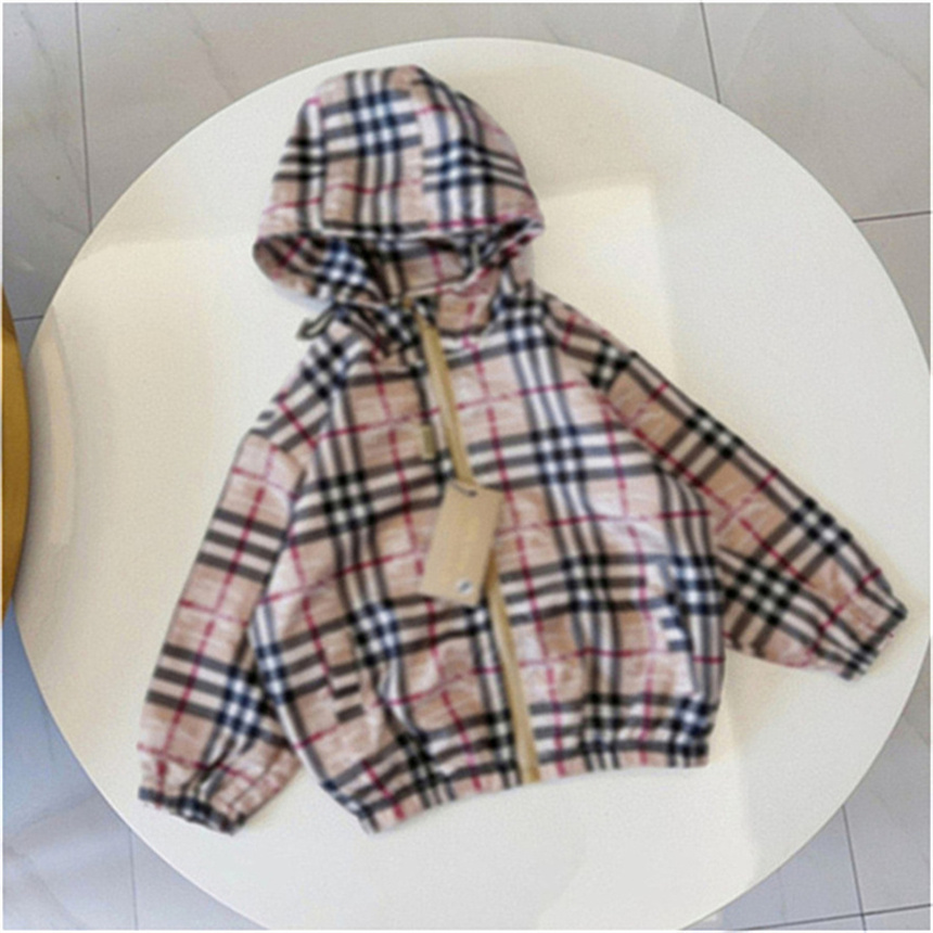 Brand Children's Jacket Spring Summer High quality jacket zipper High-end boys and girls children's blazer clothing size 100cm-150cm B13