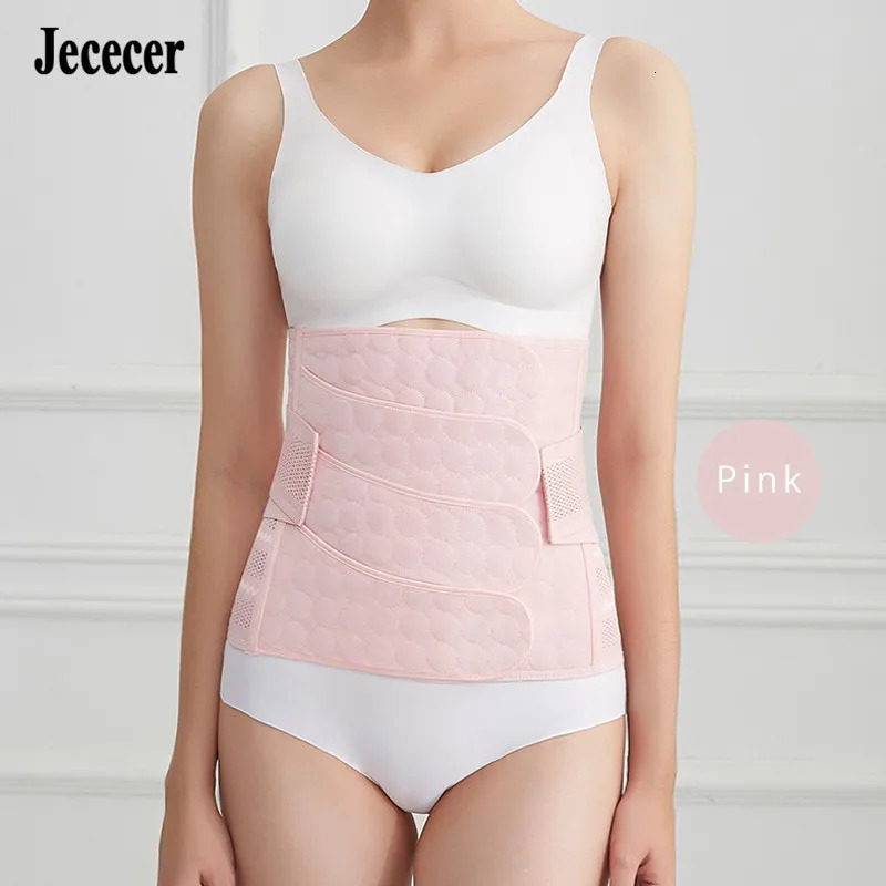 Women Modeling Belt Postpartum Bandage Postnatal Support Girdle Waist Trainer Shapewear Belly Band Body Shaper Corset Slimming 241115