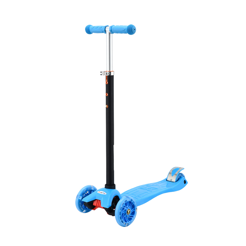 Factory direct supply children's scooter height adjustable scooter kids daily yo-yo foldable scooter