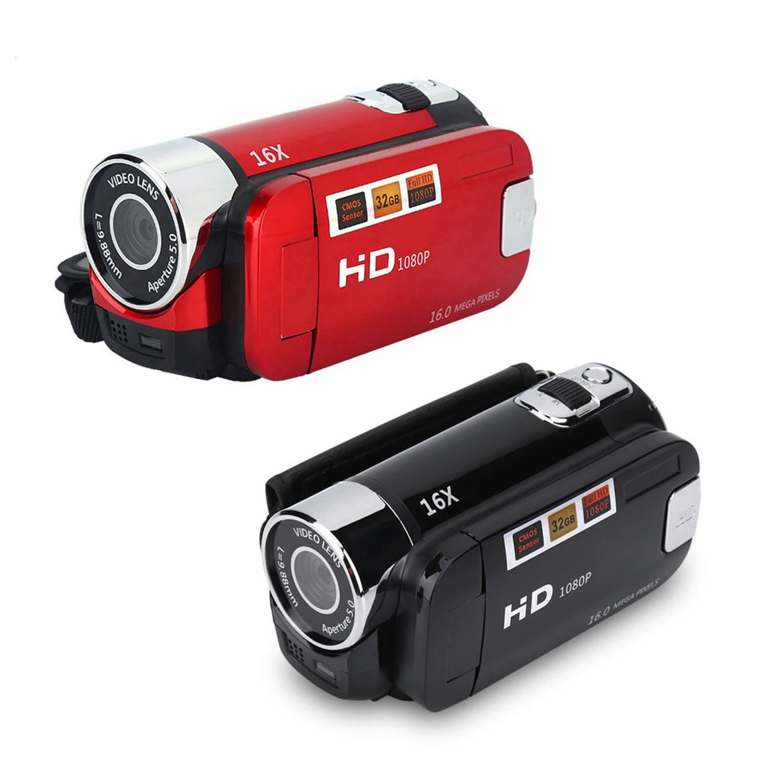 Full HD Rotation 16X High Definition Digital Camcorder Video DV Camera 241113