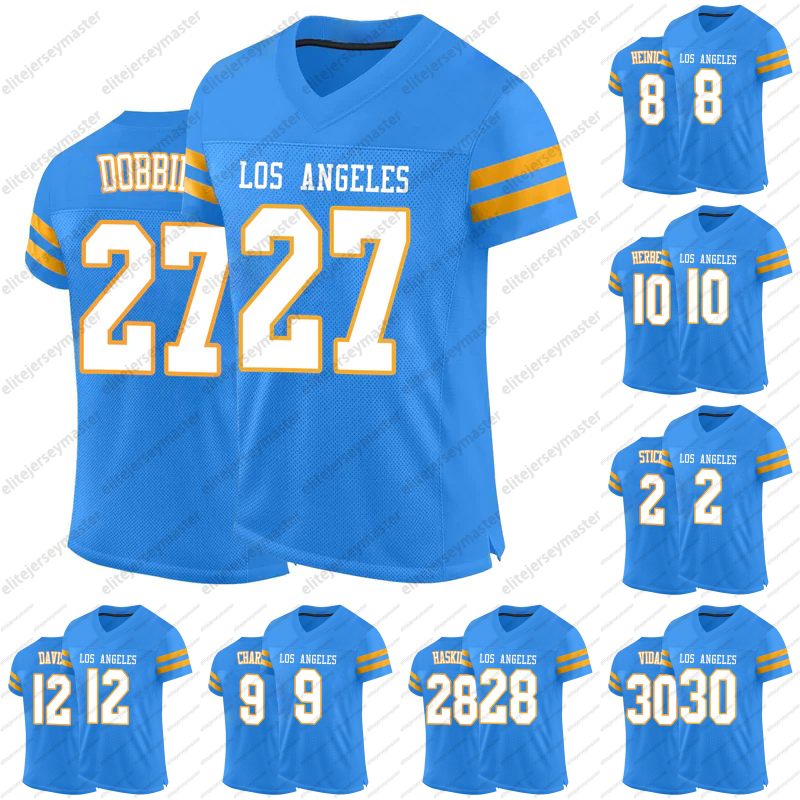 Cities 8 Heinicke 10 Herbert 2 Stick 27 Dobbins Football Jerseys 28 Haskins 30 Vidal 9 Chark Jr. 12 Davis 15 McConkey 5 Palmer 89 Reagor Any Number Na