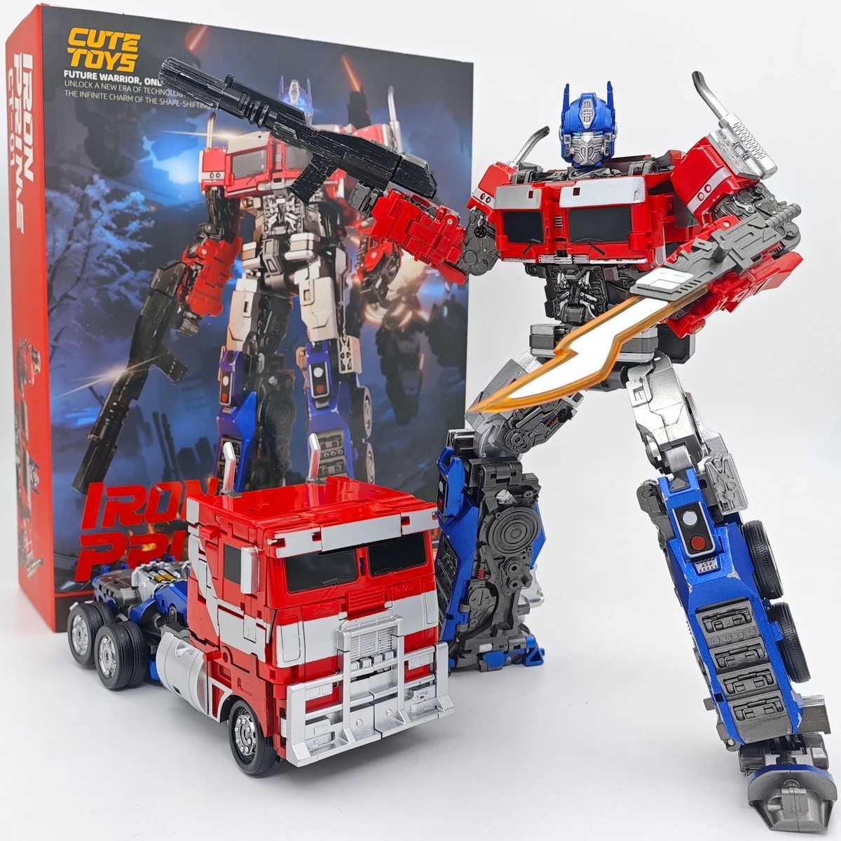 Cute Toy CT01 CT-01 Iron Prime OP Transform Mechanical Future Warrior Action Diagram 20cm X241115