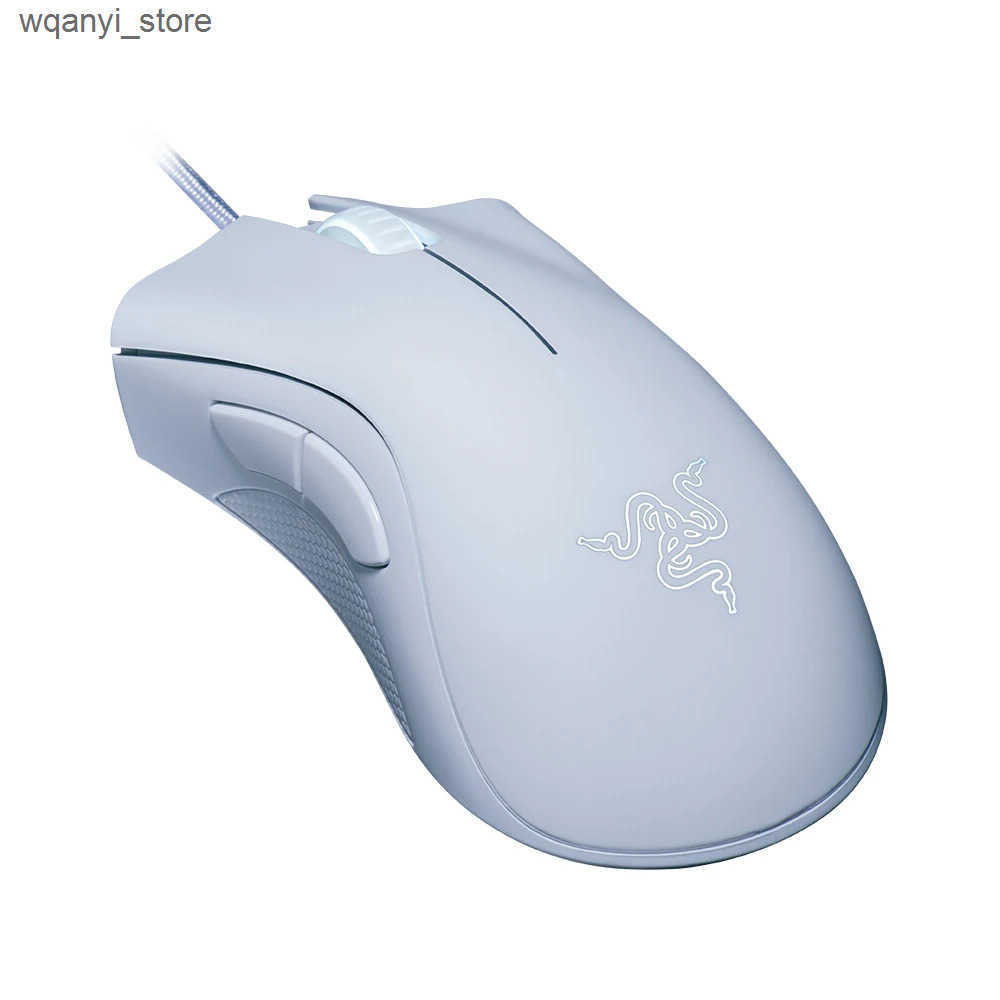 Mice Razer DeathAdder Essential Wired Gaming Mouse Mice 6400DPI Optical Sensor 5 Independently Buttons For Laptop PC Gamer L240910