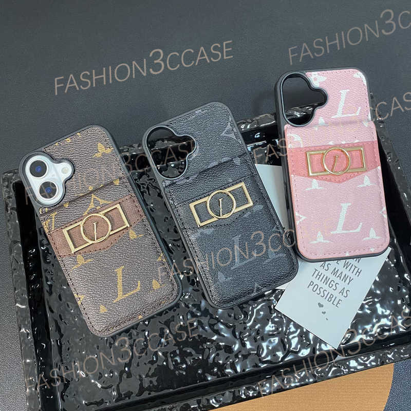 Designers Phone Cases For iPhone 16 Pro Max 15 Plus 14 13 12 11 promax Cases fashionable luxury card pack all inclusive anti drop