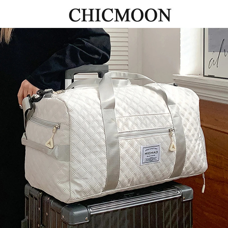 Travel luggage bag travel sports luggage bag gym waterproof carry on bag large capacity womens overnight bag 241115