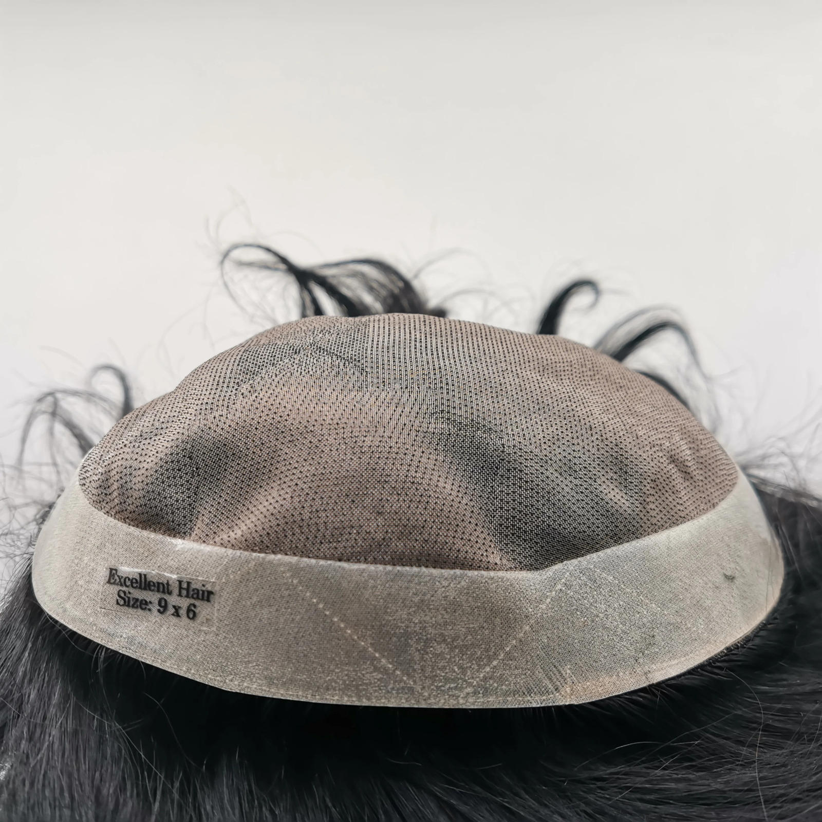 Toupee for Men Fine Mono Men Toupee Human Hair Replacement System Hair Prosthesis Natural Black Hair Units 241115