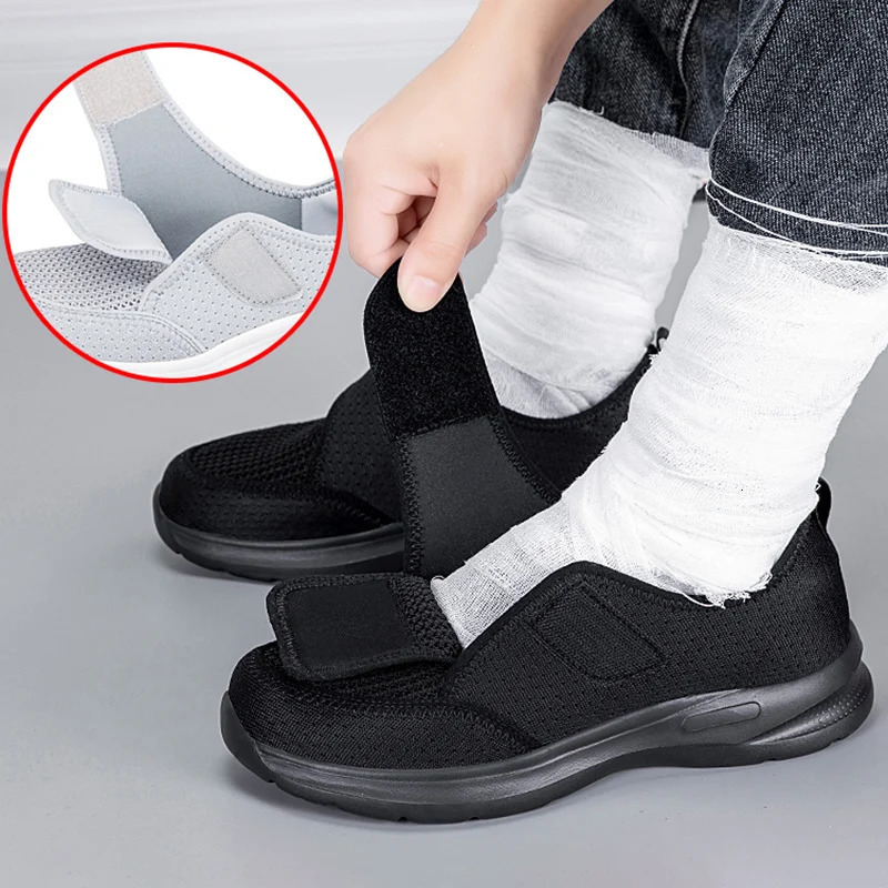 Womens Orthopedic Wide Feet Swollen Walking Casual Shoes Unisex Thumb Every Adjustable Soft and Comfortable diabetes Mens Shoes 241115
