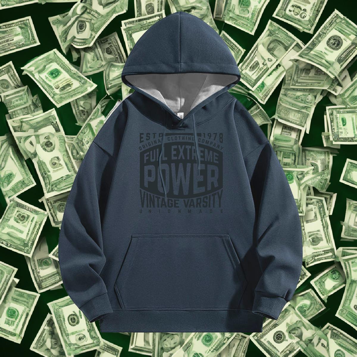 New Men Sweatshirt hoodie Breathable Drawstring Hoodie Cool Mens Hoodie DIY Clothings Street Casual Thick Fleece