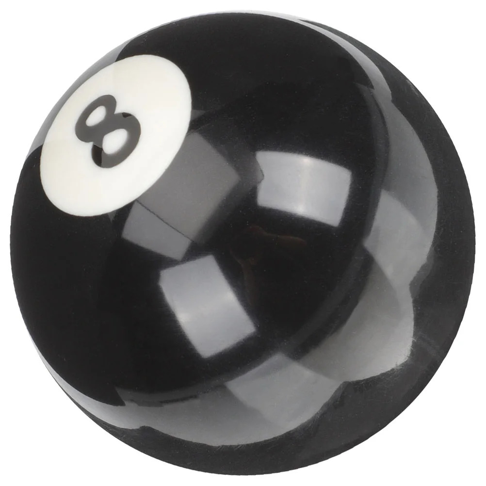 Billiards Black Eight Ball Replacement Pool Cue 8 Prop Wearresistant Resin American 241115