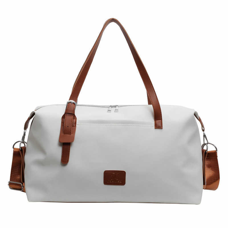 Large Capacity Travel Bag Strong Sense of Luxury Luggage Bag Dry and Wet Separation Crossbody Shoulder Bag Business Trip and Delivery Bag