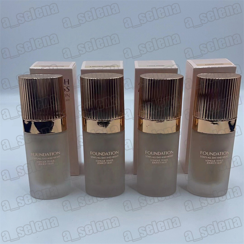 Foundation 30ml Airbrush Flawless Stays All Day Makeup Liquid Foundation 4 colors 1N 2N 1C 2C Face Cosmetics Concealer