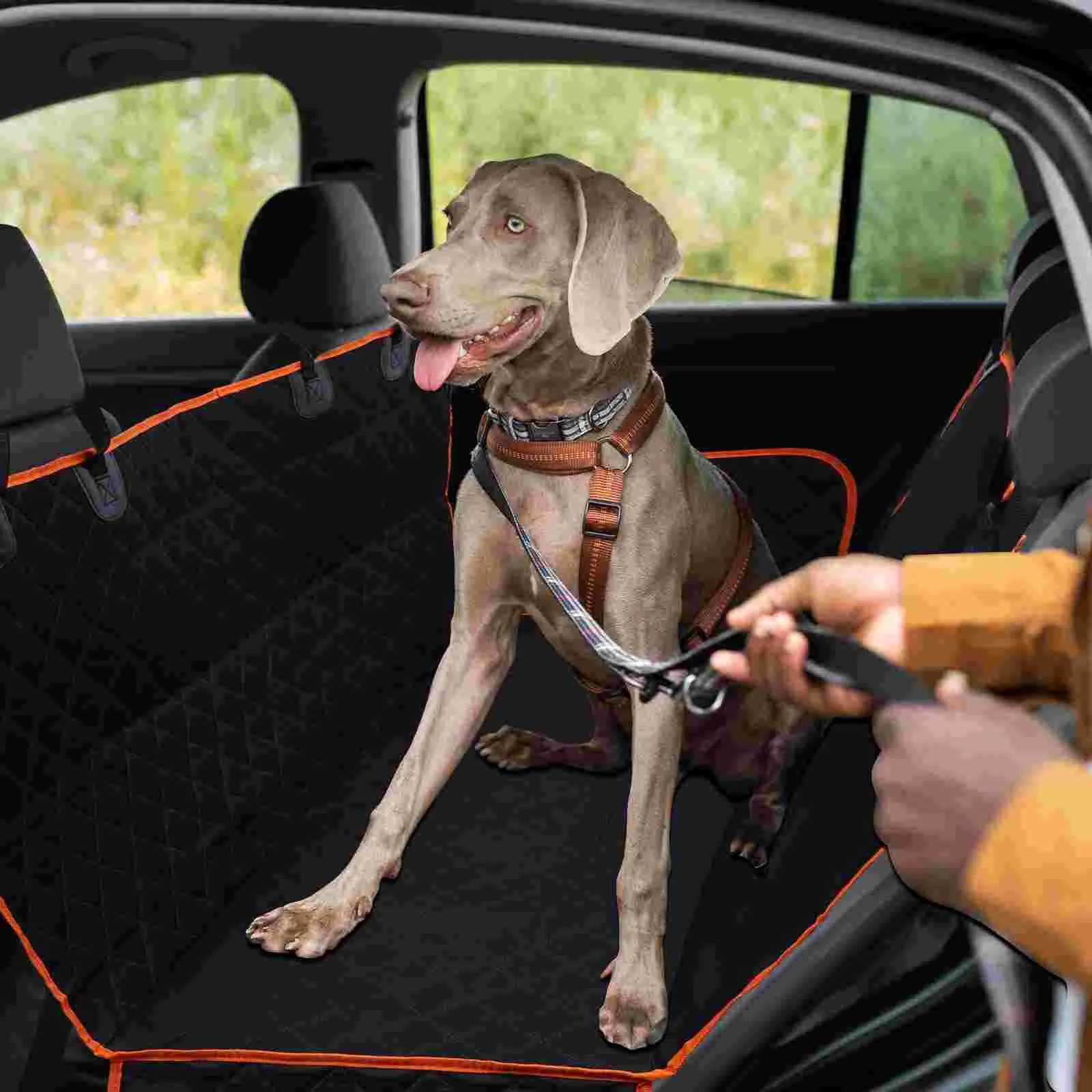 Dog Car Seat Covers Car Seat Pet Mat Covers For Trucks Accessories Hammock Dog Back Black Seats Backseat z241115