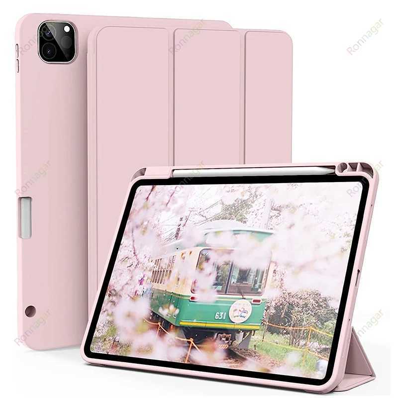 Hot Sale New iPad Pro 11 inch case 20 (4th generation)/2021 (3rd generation) with pencil holder iPad Pro 11 12.9 iPad 10th generation iPad Ai 5 10.9 i