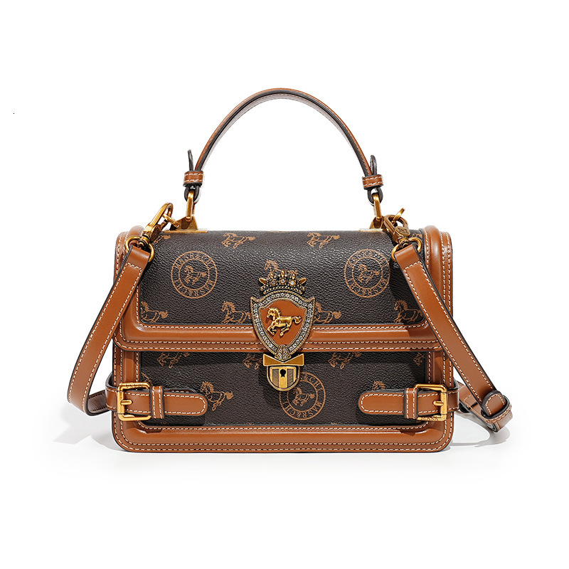 2025S designer bag Women New High end Small Square Handheld Fashion Versatile Single Shoulder Crossbody Bag Free Shipping