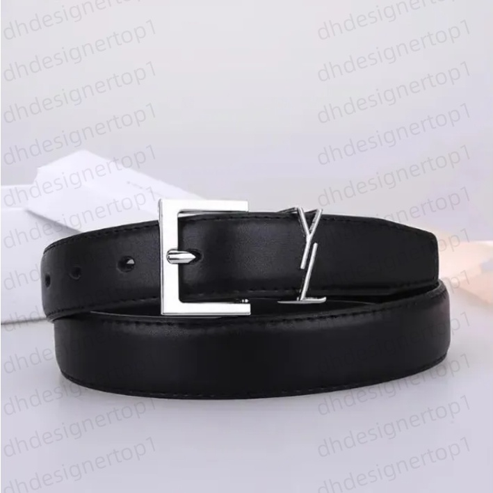 belt designer belt quiet belts for women men belt Designer High-end Women's Needle Buckle Thin Waist Belt Leather Fashion Belt 2.5 3.0 cm wide high quality 90CM-115CM BOX