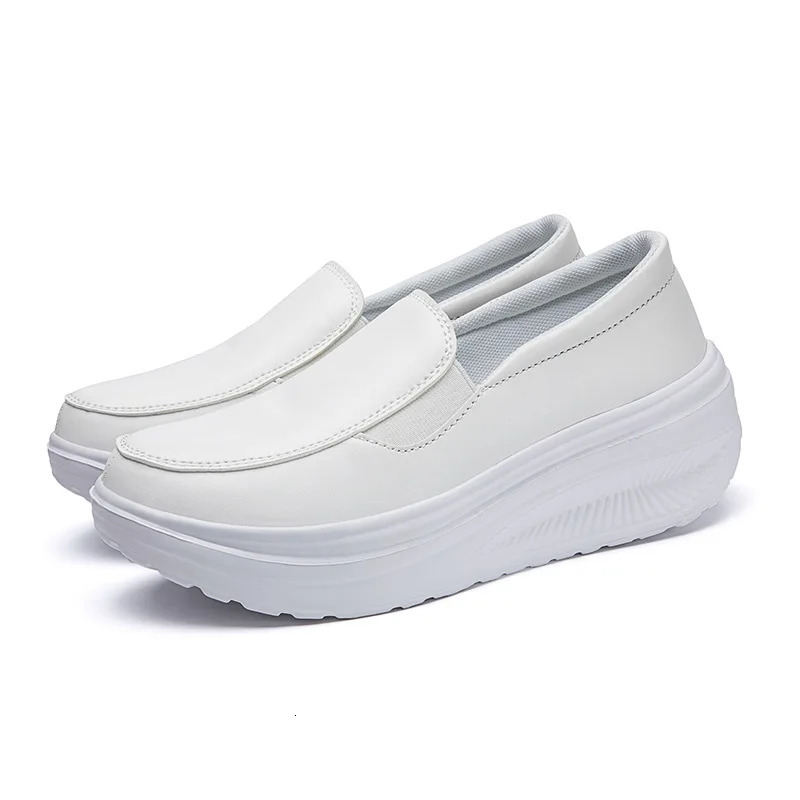 Womens wedge-shaped platform sports insole slides on womens shoes womens soft shoes outdoor anti slip shock-absorbing shoes 241115
