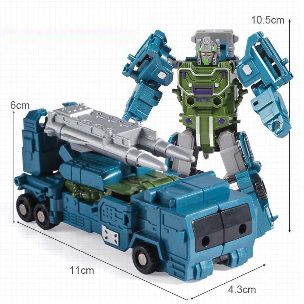 Alloy deformation robot truck fighter jet army assembly educational toy action diagram childrens toy die-casting model X241115