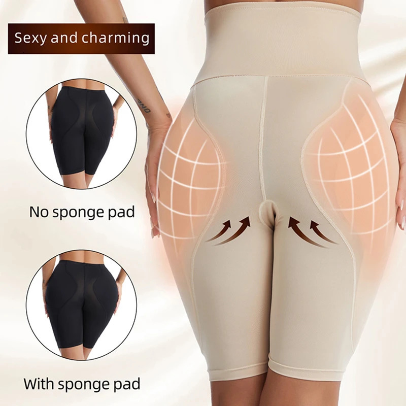 Hip Enhance false Ass Underwear Padding Body Shaper Pads Panty with Belt Thigh Slimmer Sexy Big Ass Butt Lifter Shapewear 241115
