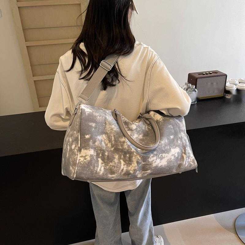 Large Capacity Travel Bag Independent Shoe Compartment Luggage Bag Hand Held Carrying Bag Storage Bag High End Fitness Bag