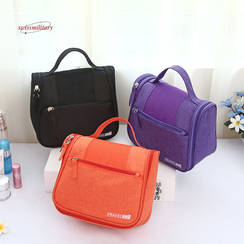 Beilian Hook Travel Large Capacity Makeup Skincare Wash Supplies Foldable Hanging Storage Bag #11 swissmilitary