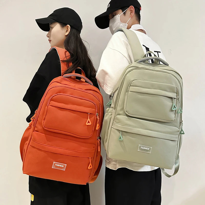 Fashion Lady High Capacity Waterproof Backpack Man and Woman Girls Laptop Student School Bags Cute Girl Travel Book Bag Unisex 241115