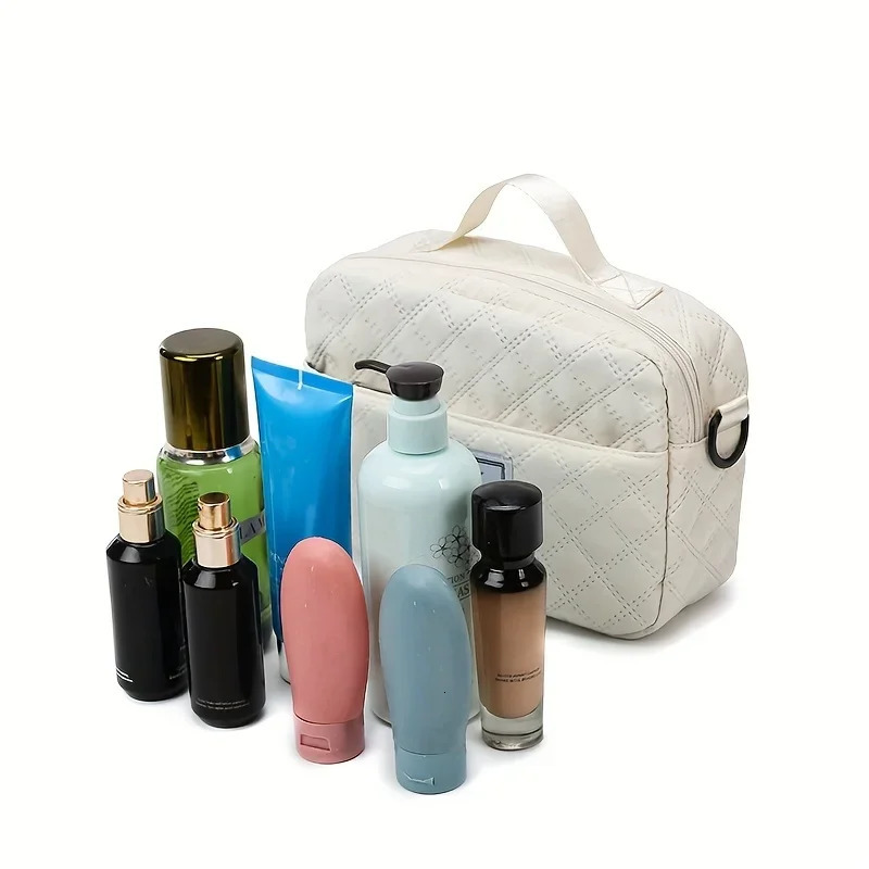 2 pieces/set of large capacity travel luggage bags fitness gym yoga handbags weekend overnight bags and womens makeup bags 241115