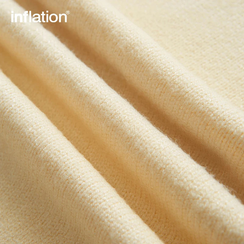 Black oversized knitted sweater unisex autumn and winter warm turtle neck sweater 241112