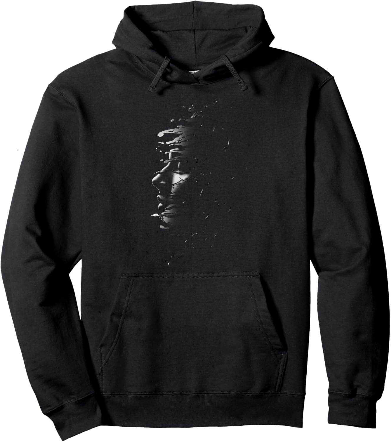 Hoodie for Mens Womens Abstract Face Art Design Cool Artistic Drawing Graphic Tees Pullover Hoodie Graphic Hoodies sweatshirt