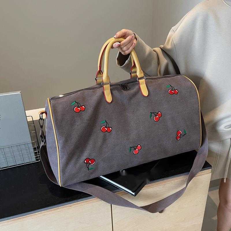 Large Capacity Travel Bag Dry Wet Separation High End Sports and Fitness Bag Hand Held Crossbody Wear Resistant Travel Bag for Delivery