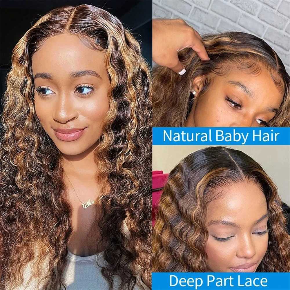 Wholesale Raw Indian Hair Transparent Swiss Lace Front Wigs Human Hair Body Wave Curly Wig Glueless HD Lace Frontal Wig Vendor