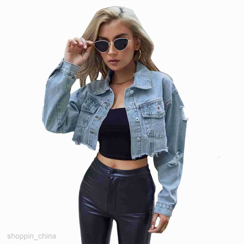 Jackets Coats for Women Coat women's casual versatile short fashion denim jacket
