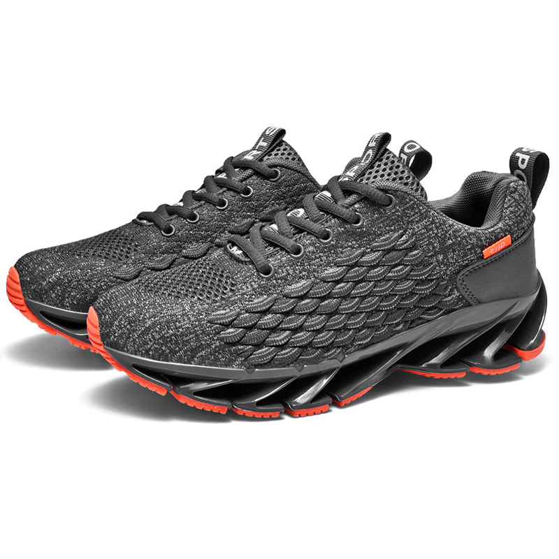 running shoes for men women triple white black grey orange womens mens trainers outdoor sports sneakers size 36-47