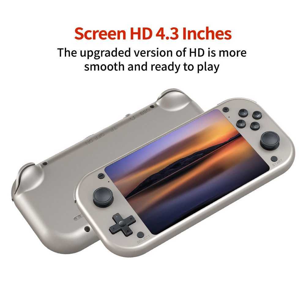 BOYH M17 Retro Handheld Video Game Console Open Source Linux System 4.3-inch IPS Sn Portable Pocket Video Player 64GB Y241115