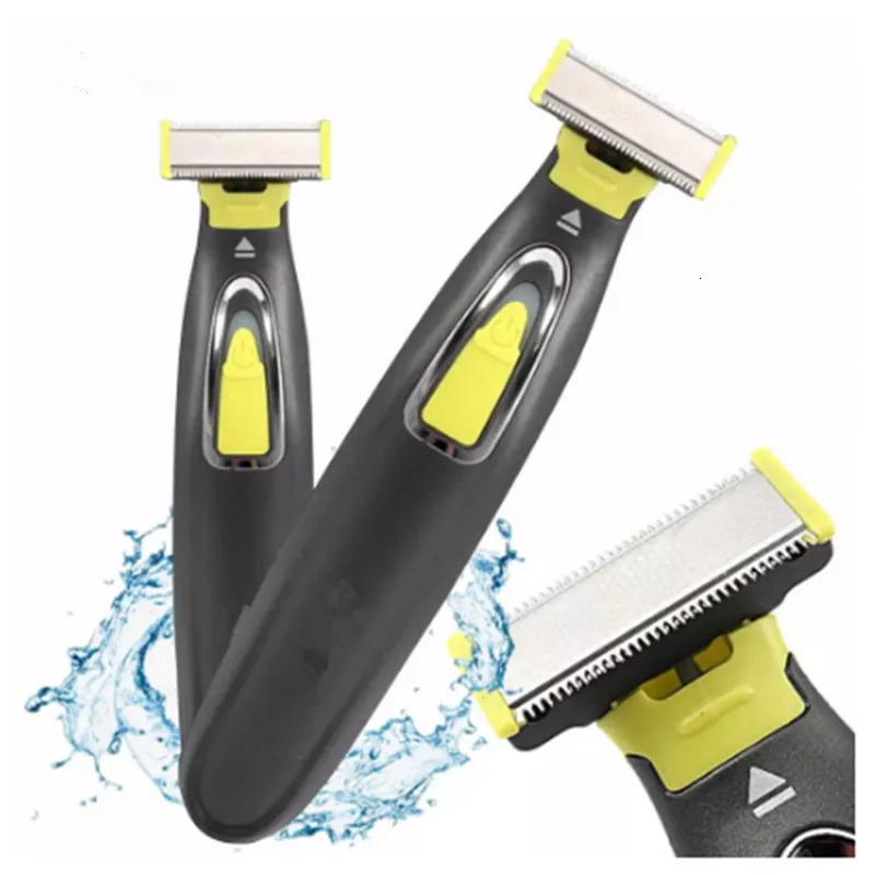 USB Rechargeable Washable Electric Mens Shaving Beard Razor Body Trimmer Shaving Machine Hair Portable Hair Face Cleaning 241115