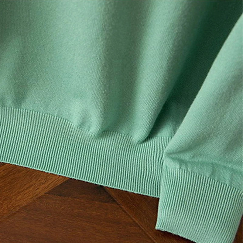 Mens 100 Cashmere Sweater OCollar Pullover Knitted Large Size Wool Winter Top Long Sleeve High End Jumper 241115