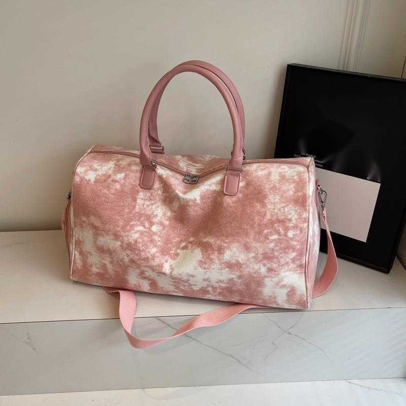 Large Capacity Travel Bag Independent Shoe Compartment Luggage Bag Hand Held Carrying Bag Storage Bag High End Fitness Bag