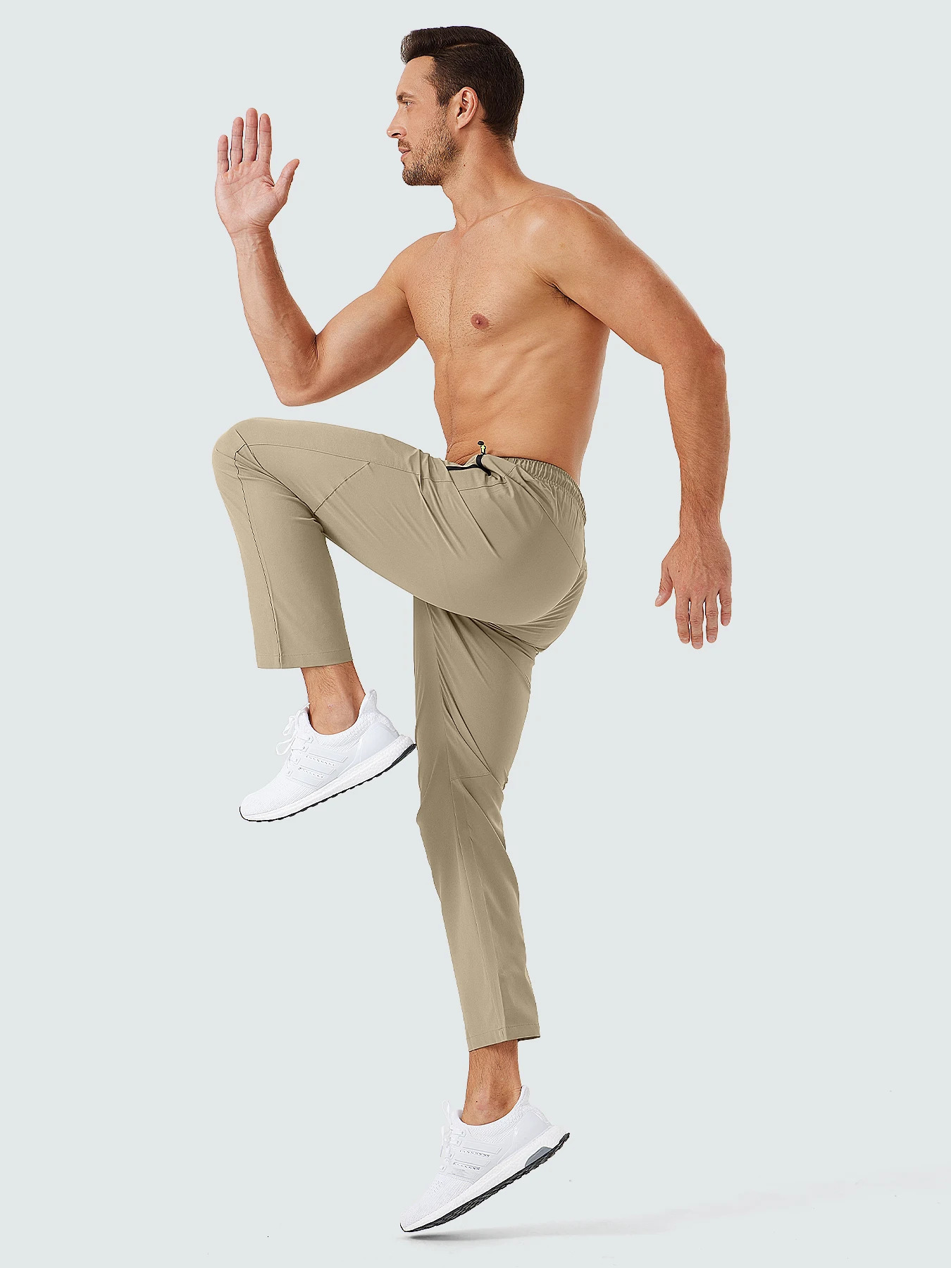 Traning Track Pants mens soccer running and exercise shorts with zippered pockets for spring summer jogging 241115